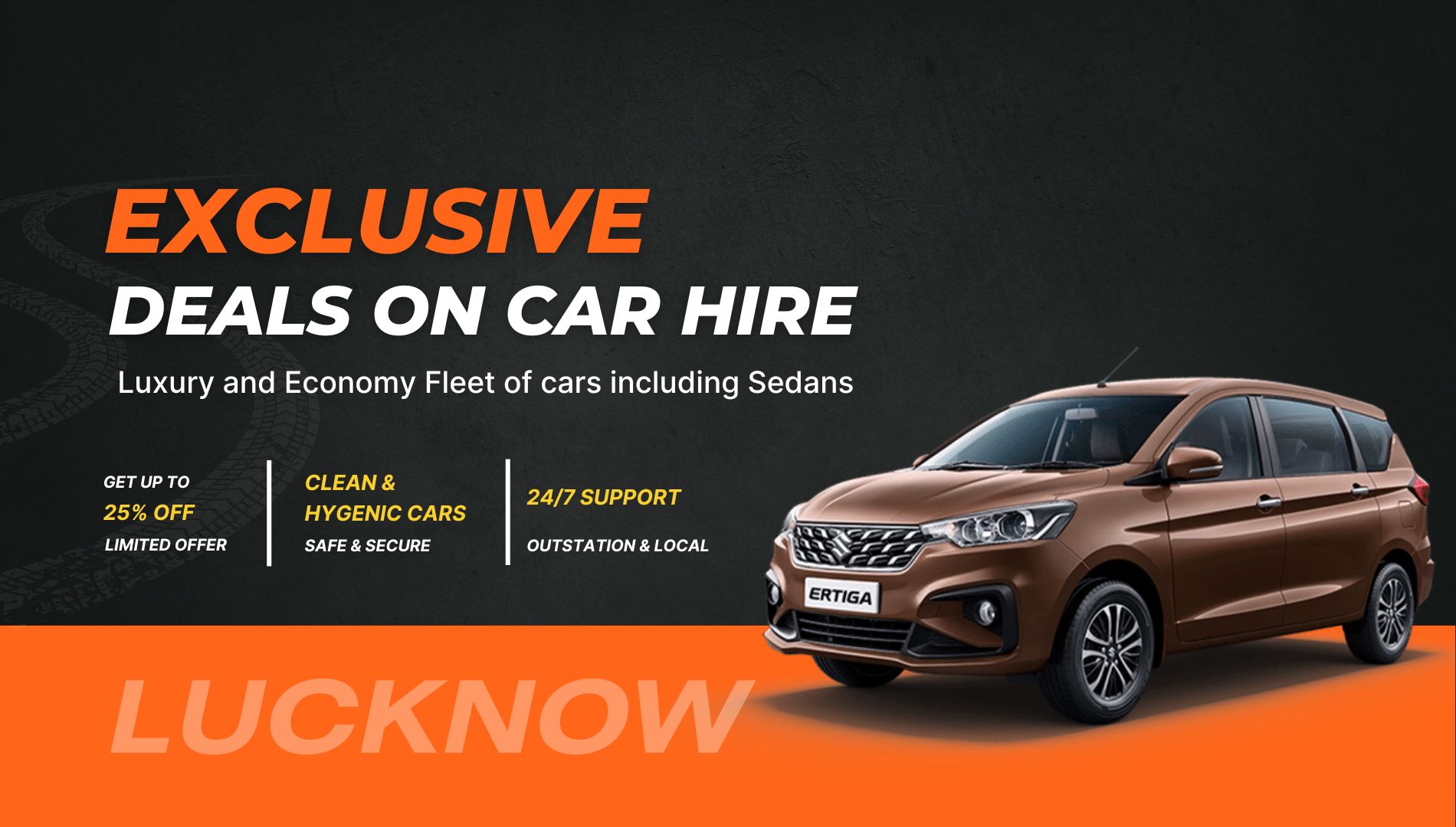 Car rental in Lucknow